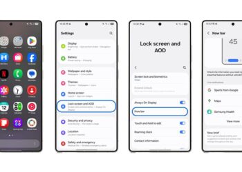 Akses 8 Aplikasi Ini Makin Mudah dengan Now Bar di Galaxy S25 Series