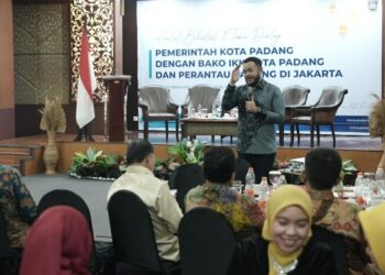Silaturahmi dengan Perantau di Jakarta, Wali Kota Padang Paparkan 9 Progul dan Peluang Investasi