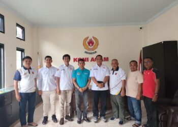 KONI Tapanuli Selatan Studi Banding ke KONI Agam