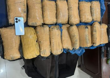 Polda Sumbar Tangkap Kurir Ganja, 17 Paket Besar Disita