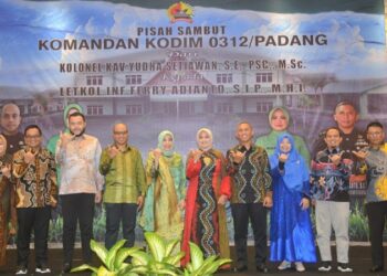 Kolonel Yudha Pamit dari Kodim 0312, Letkol Ferry Siap Lanjutkan Program Sinergi di Kota Padang