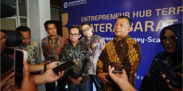 Wamen UMKM Resmikan Entrepreneur Hub Terpadu Sumbar, Unand jadi Tuan Rumah