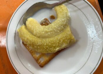 Pisang Panggang Santan, Kuliner yang Wajib Dicoba saat ke Bukittinggi