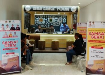 Bapenda Sumbar Hadirkan Gerai Samsat Padang di Lantai 3 Basko City Mall, Bayar Pajak Sambil Belanja