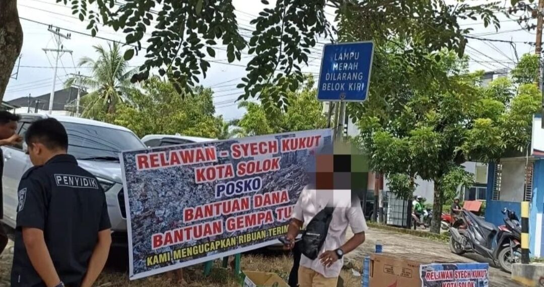 Tak Kantongi Izin Satpol Pp Kota Solok Tertibkan Peminta Sumbangan Di